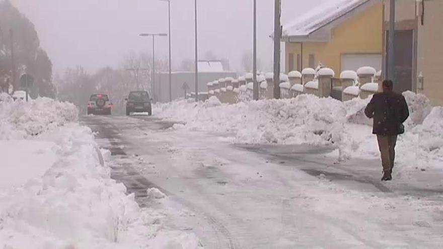 El temporal remite pero 15 provincias continúan en alerta por fuertes nevadas