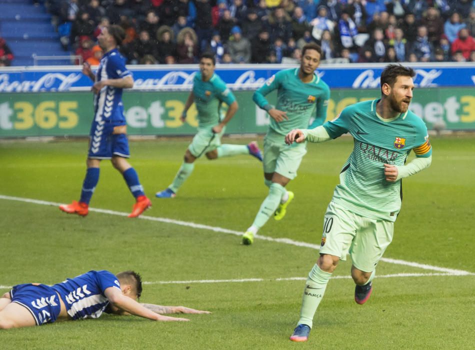 Les imatges de l''Alavés-Barça (0-6)