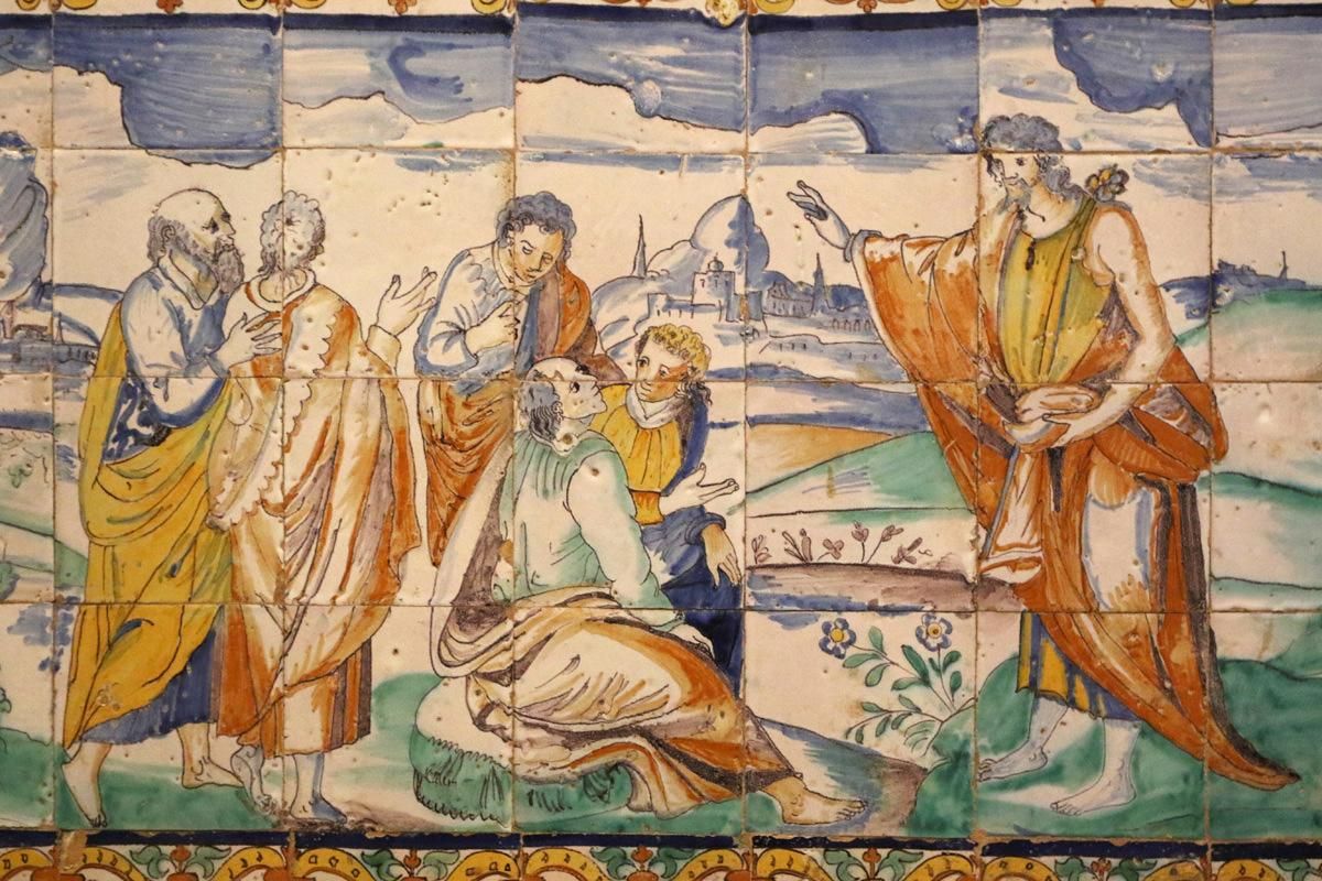 Restauración del retablo de la capilla de San Mateo