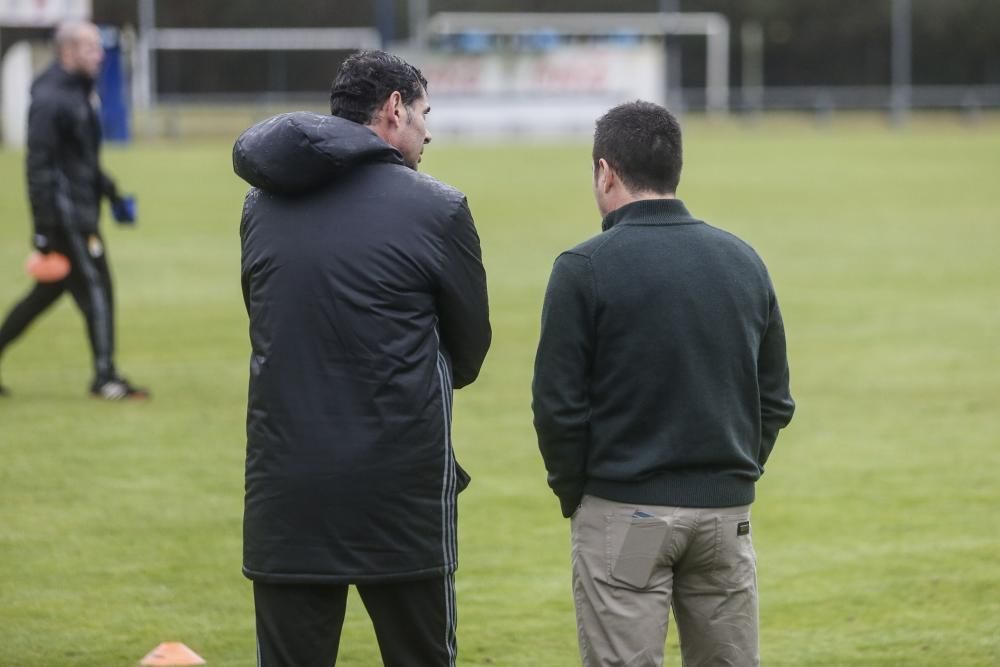 Entrenamiento del Real Oviedo