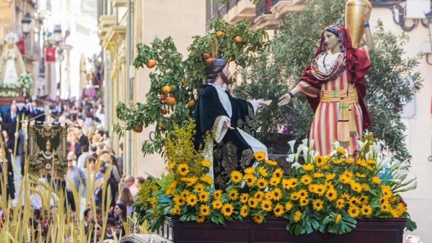 Hermanamiento de cuatro de las cinco hermandades de la Semana Santa vinculadas a colegios de Alicante