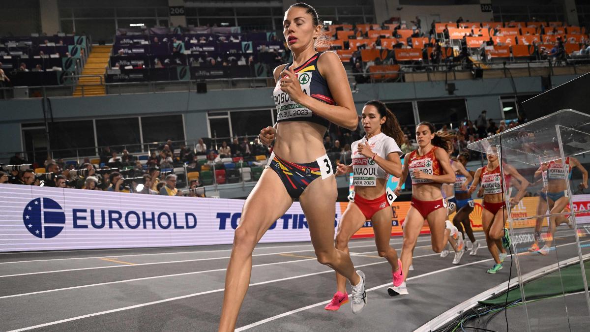 Esther Guerrero acabó cuarta en la final del 'milqui'