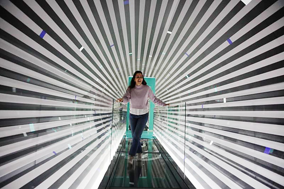 Una de las muchas paradojas que se encuentran en el Paradox Museum, ahora de promoción.