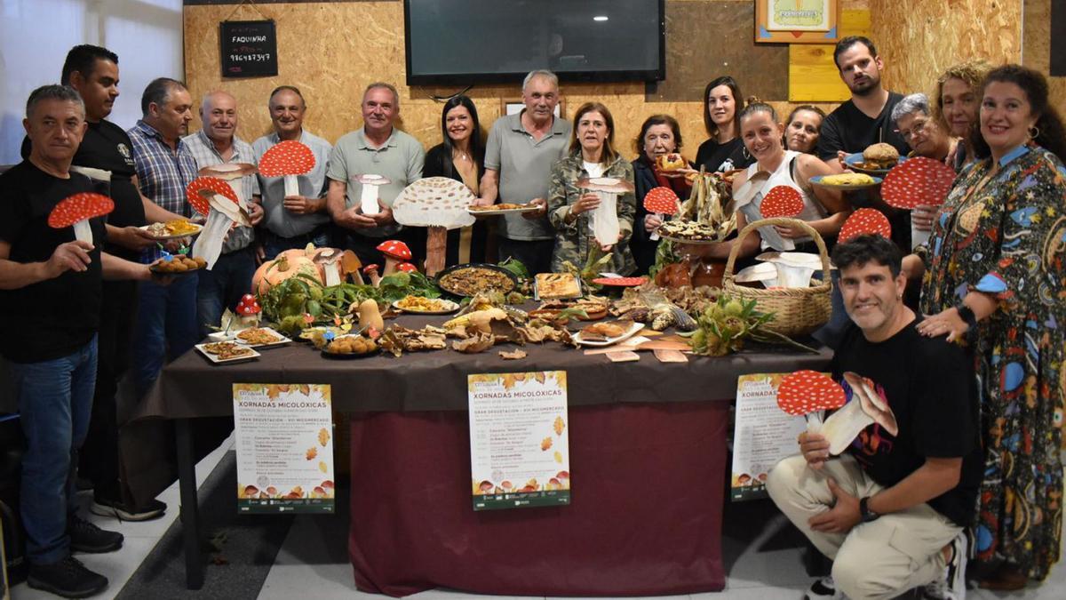 Presentación de las Jornadas Forestales y Micológicas en el Pazo de Mos.