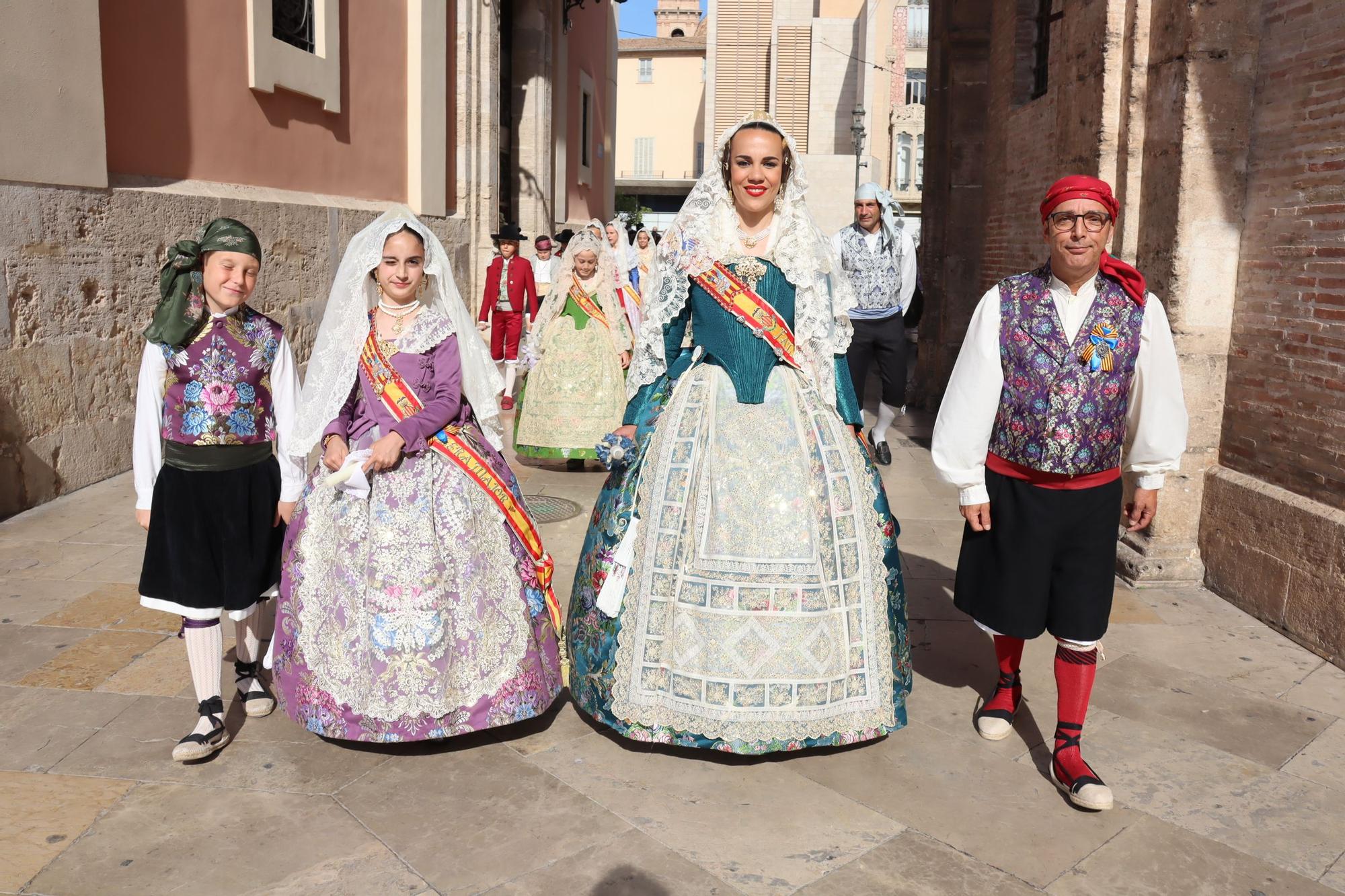 Las comisiones de falla en la Procesión de la Virgen (4/5)