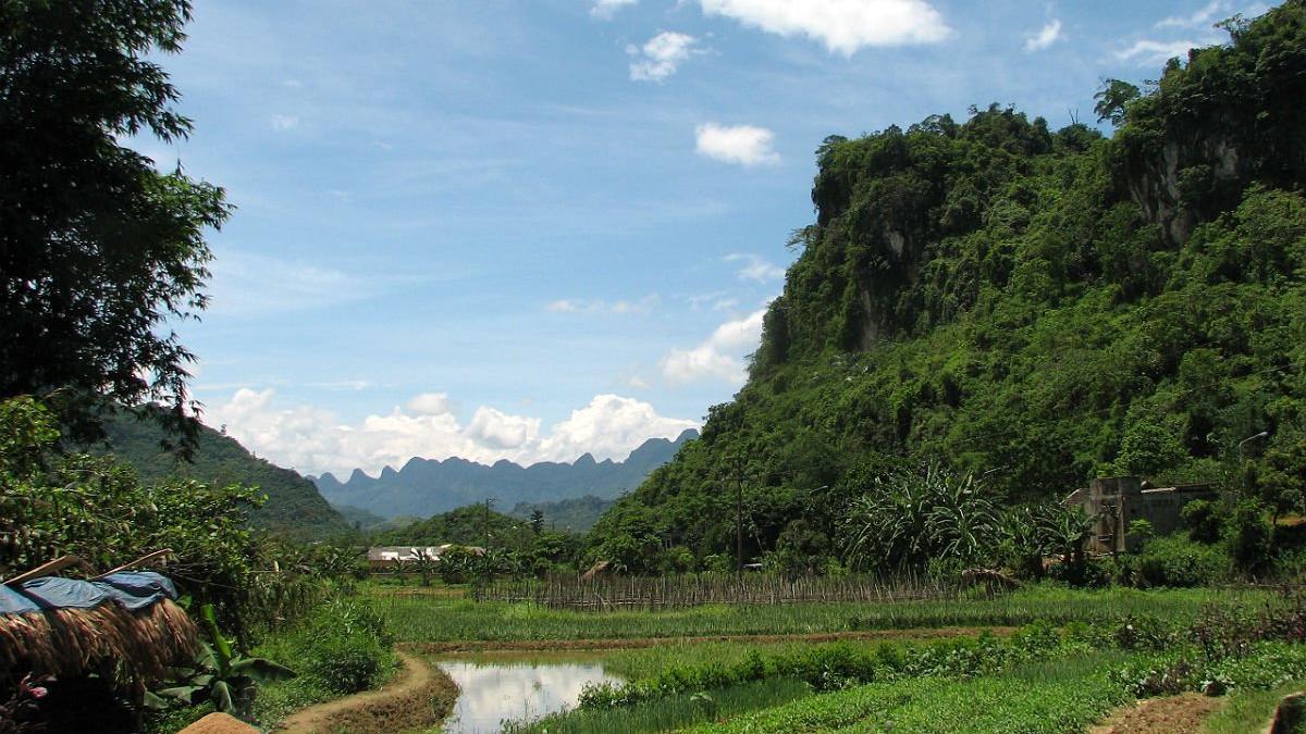 Un paisaje de la región vietnamita de Ha Giang, en el norte del país.