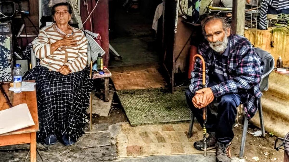 As Ninguéns denuncia la precariedad de un asentamiento chabolista en Vigo
