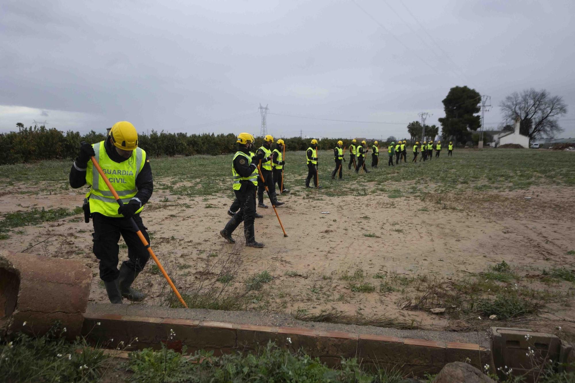 La UME continua la busqueda de desaparecidos