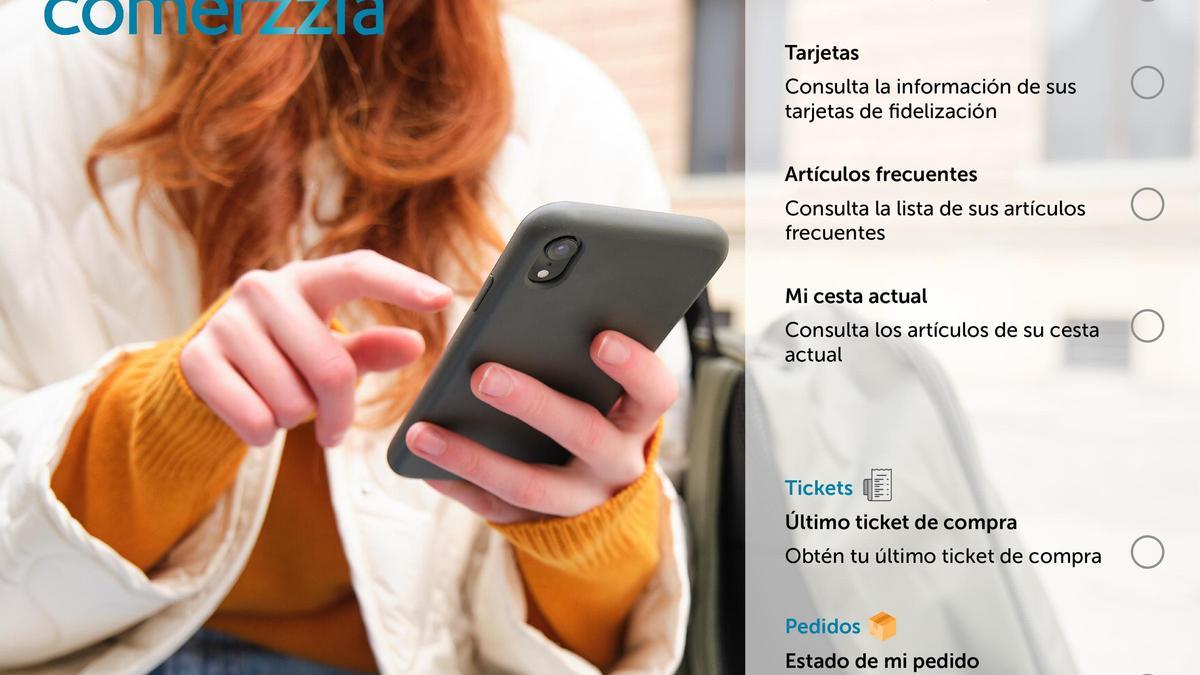 Aplicación para WhatsApp de Comerzzia.