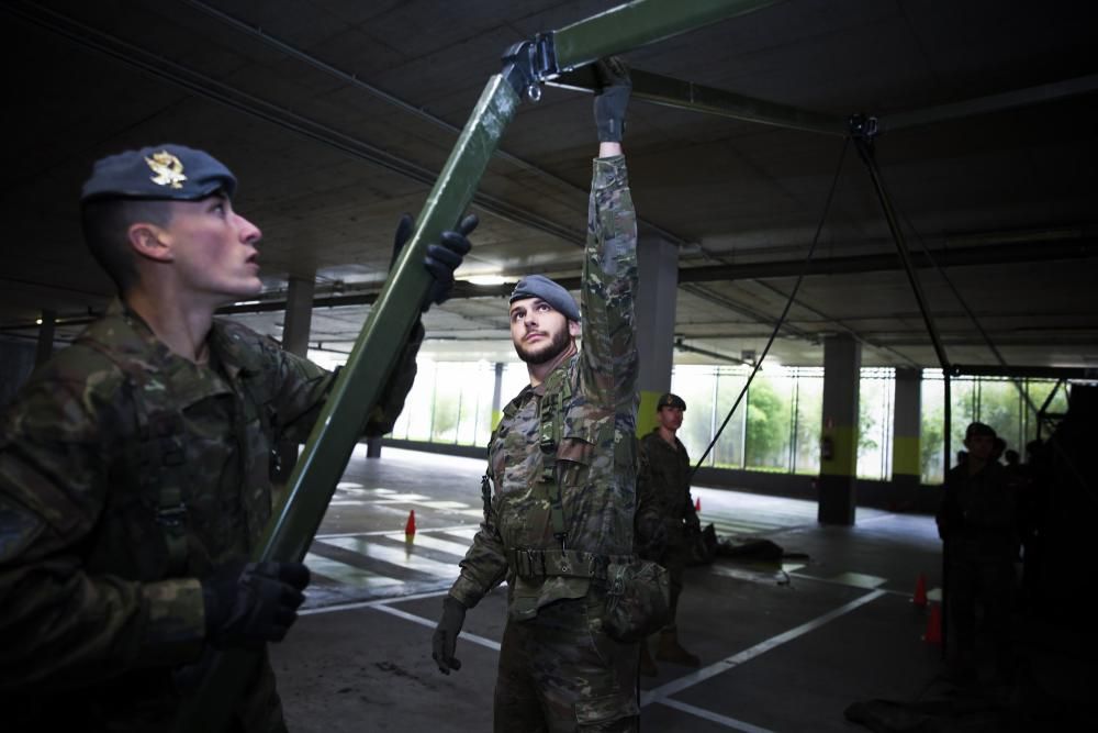 El Ejercito, en el HUCA