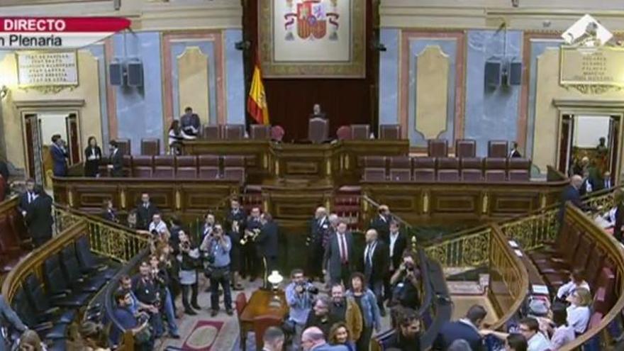 El Congrés rebutja la investidura de Rajoy en primera volta