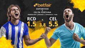 RC Deportivo vs. RC Celta Fortuna: horario, TV, estadísticas, clasificación y pronósticos