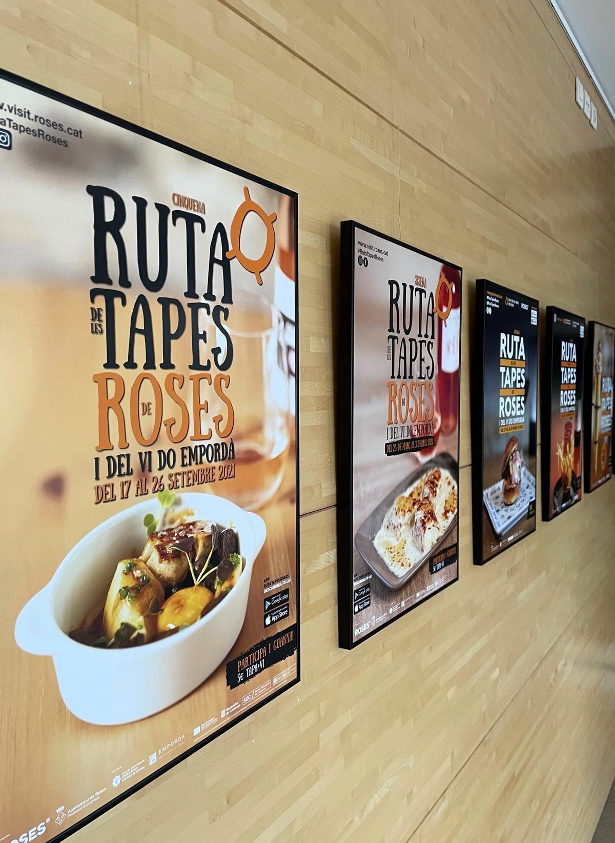 Mostra de deu cartells protagonitzats per les tapes guanyadores de les darreres edicions.