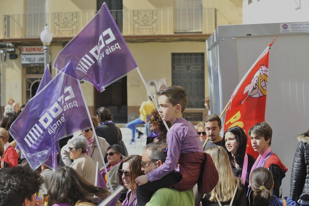 Las imágenes del 8M en Elche