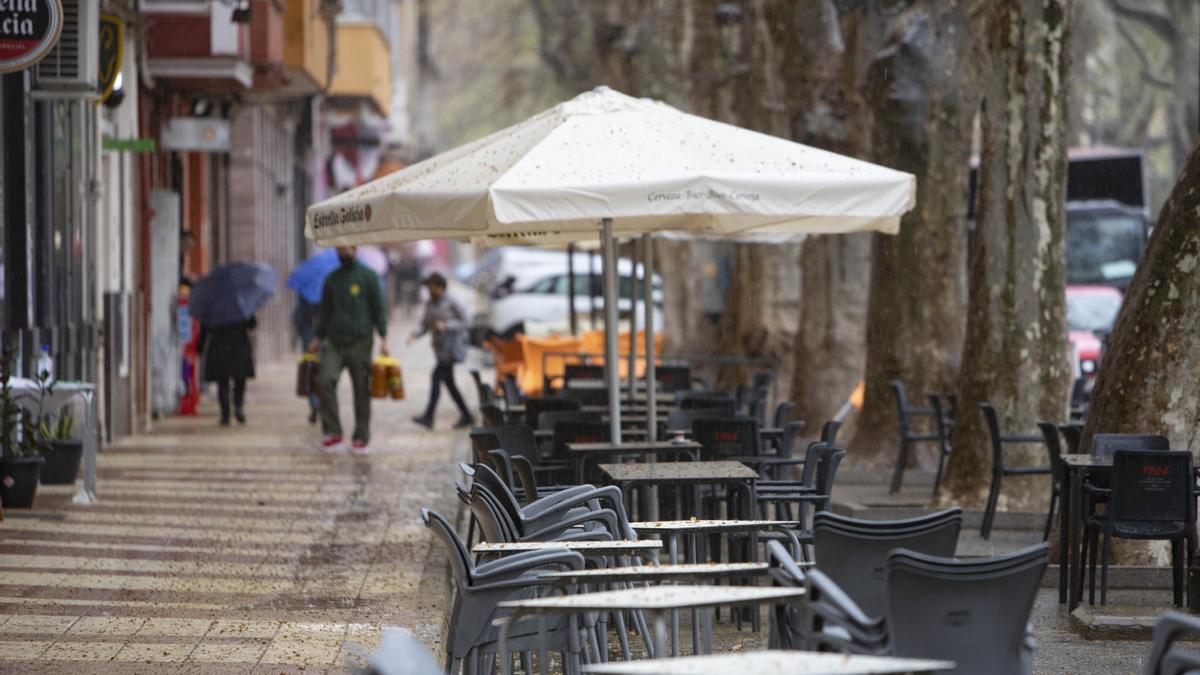 Lluvia en València: comienza la ola de frío del puente de San José