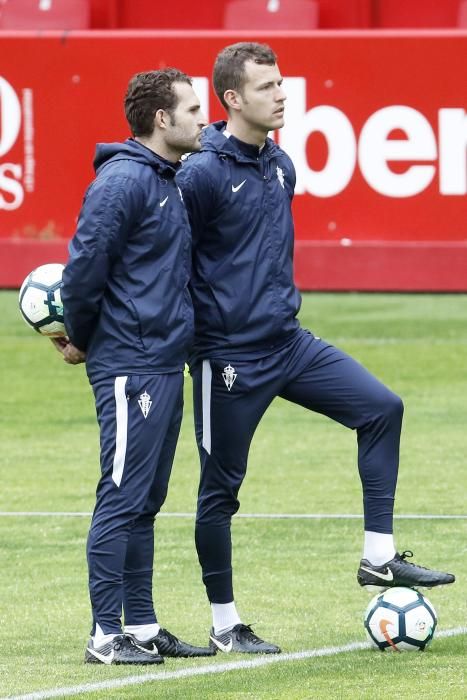 Entrenamiento del Sporting