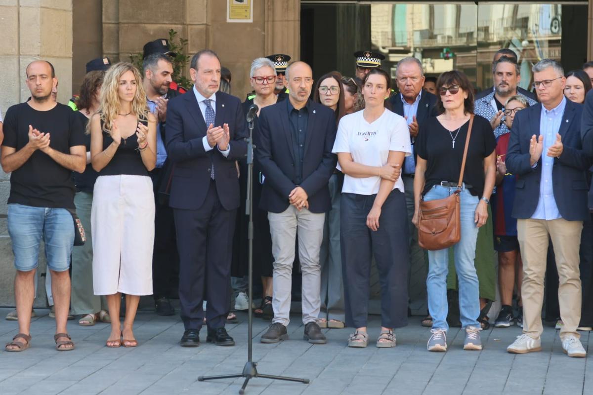 Minut de silenci pel crim de Carles Vilajosana a Manresa