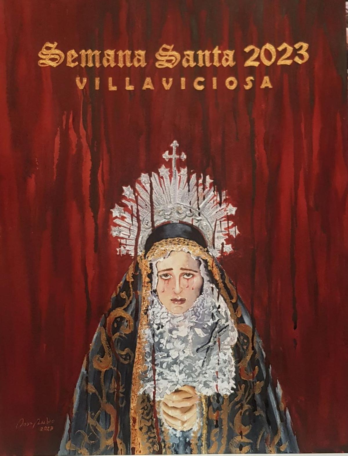 SEMANA SANTA VILLAVICIOSA 2023 | Rosa Rubio, autora de la obra del ...