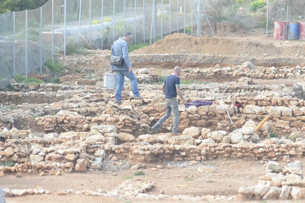 Obras en la villa romana de Castellón