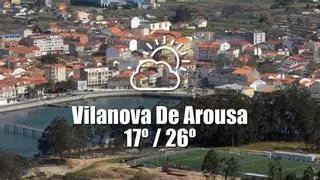El tiempo en Vilanova de Arousa: previsión meteorológica para hoy, lunes 10 de agosto