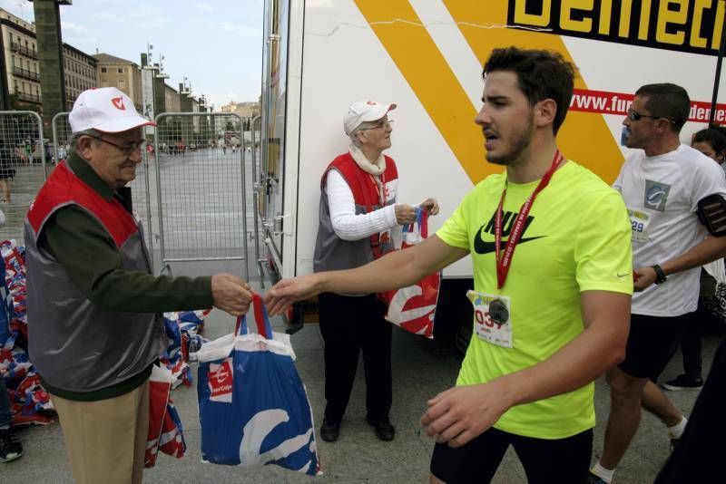 Fotogalería del IX Maratón de Zaragoza