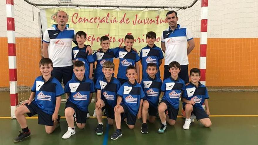 El Alcolea manda en la categoría prebenjamín