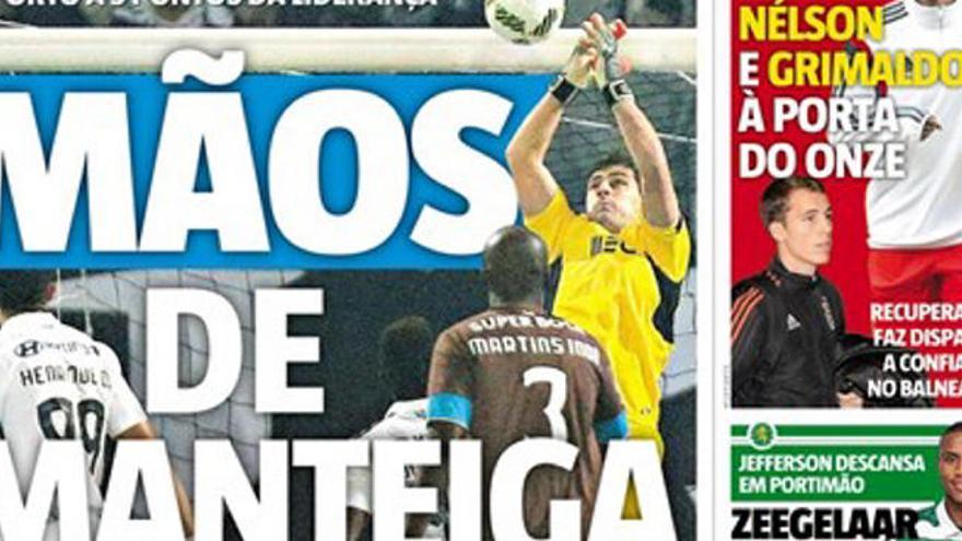 Nueva pifia de Iker &#039;manos de mantequilla&#039; Casillas