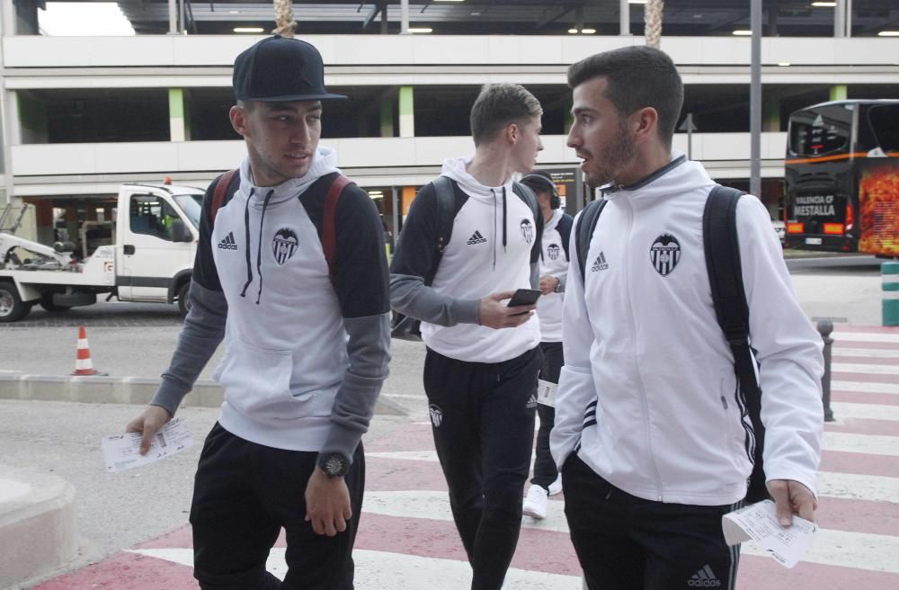 El Valencia ya está en Sevilla para el partido contra el Betis