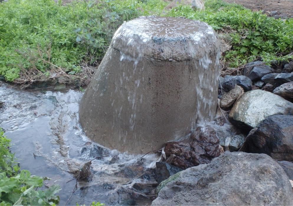 Aguas fecales en Tenoya