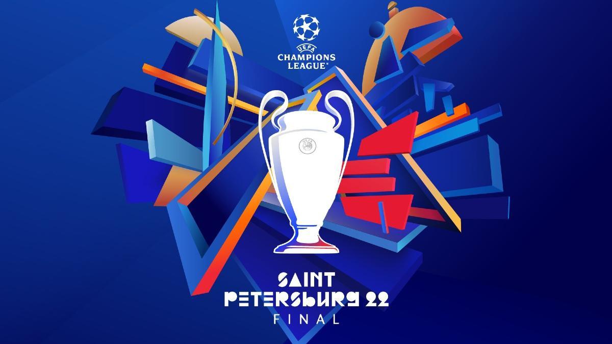 La UEFA presenta el logo de la final de la "Champions" en San Petersburgo