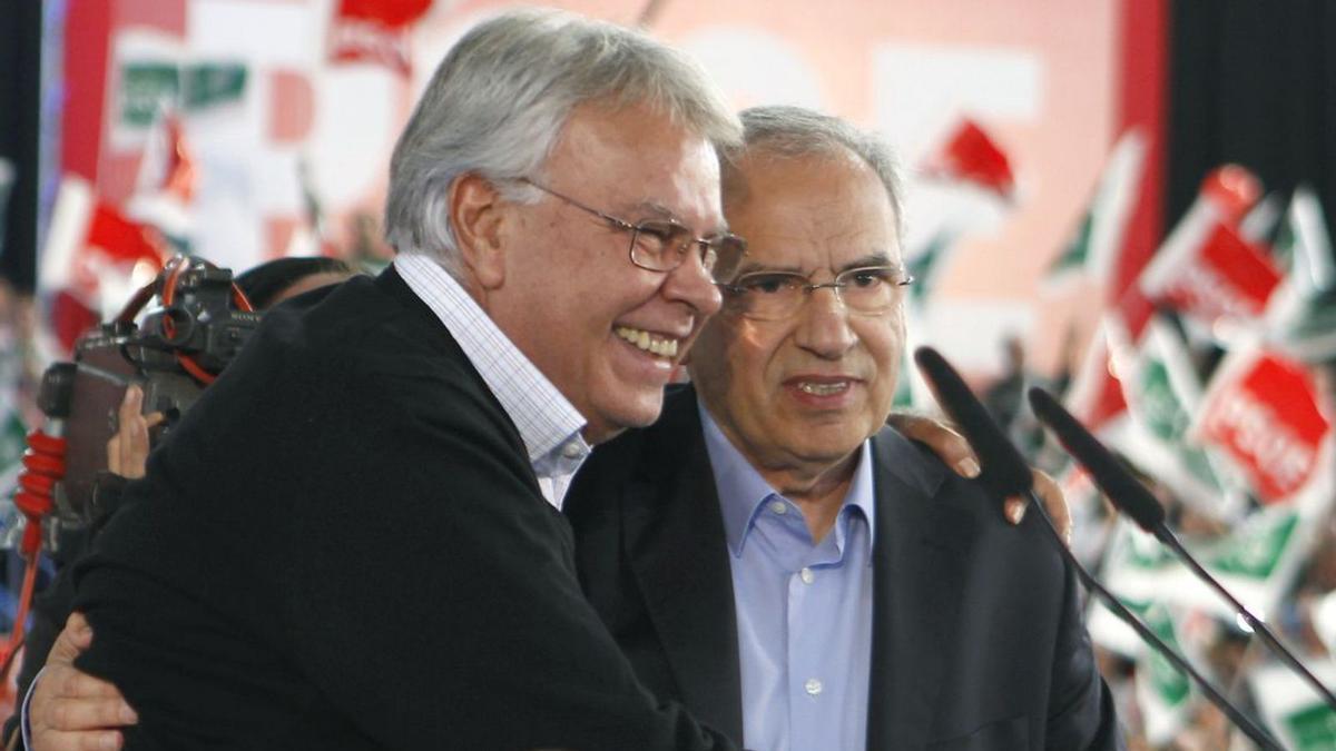 Felipe González y Alfonso Guerra
