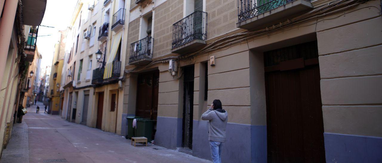 Calle Boggiero de Zaragoza, donde ocurrieron los hechos.