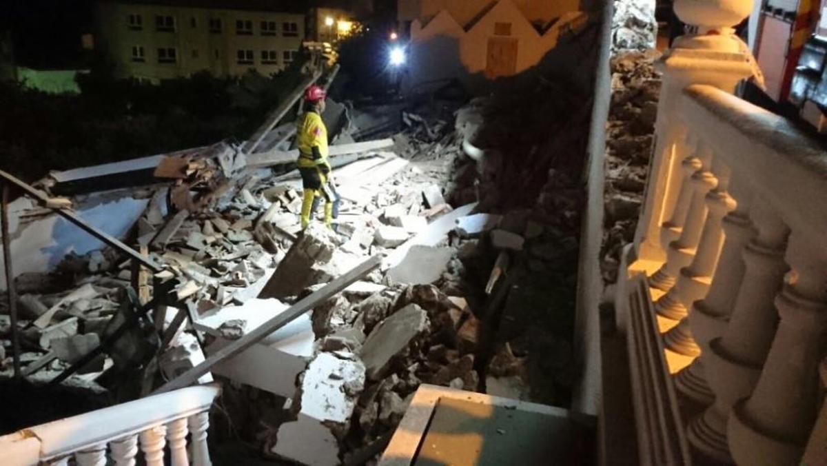 Derrumbe del lavadero de Callosa d'En Sarrià