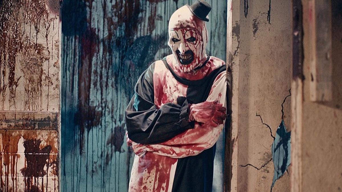 El personaje de Art the Clown, en la película 'Terrifier 2'