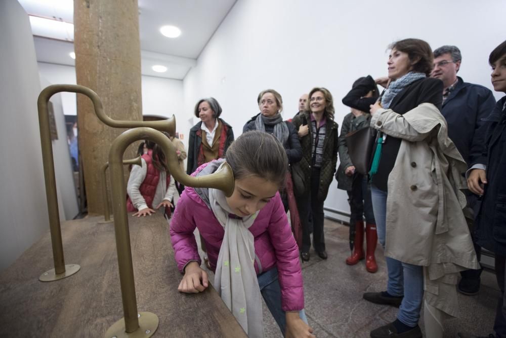 Inauguración de la exposición "Santullano, viaje al siglo IX"