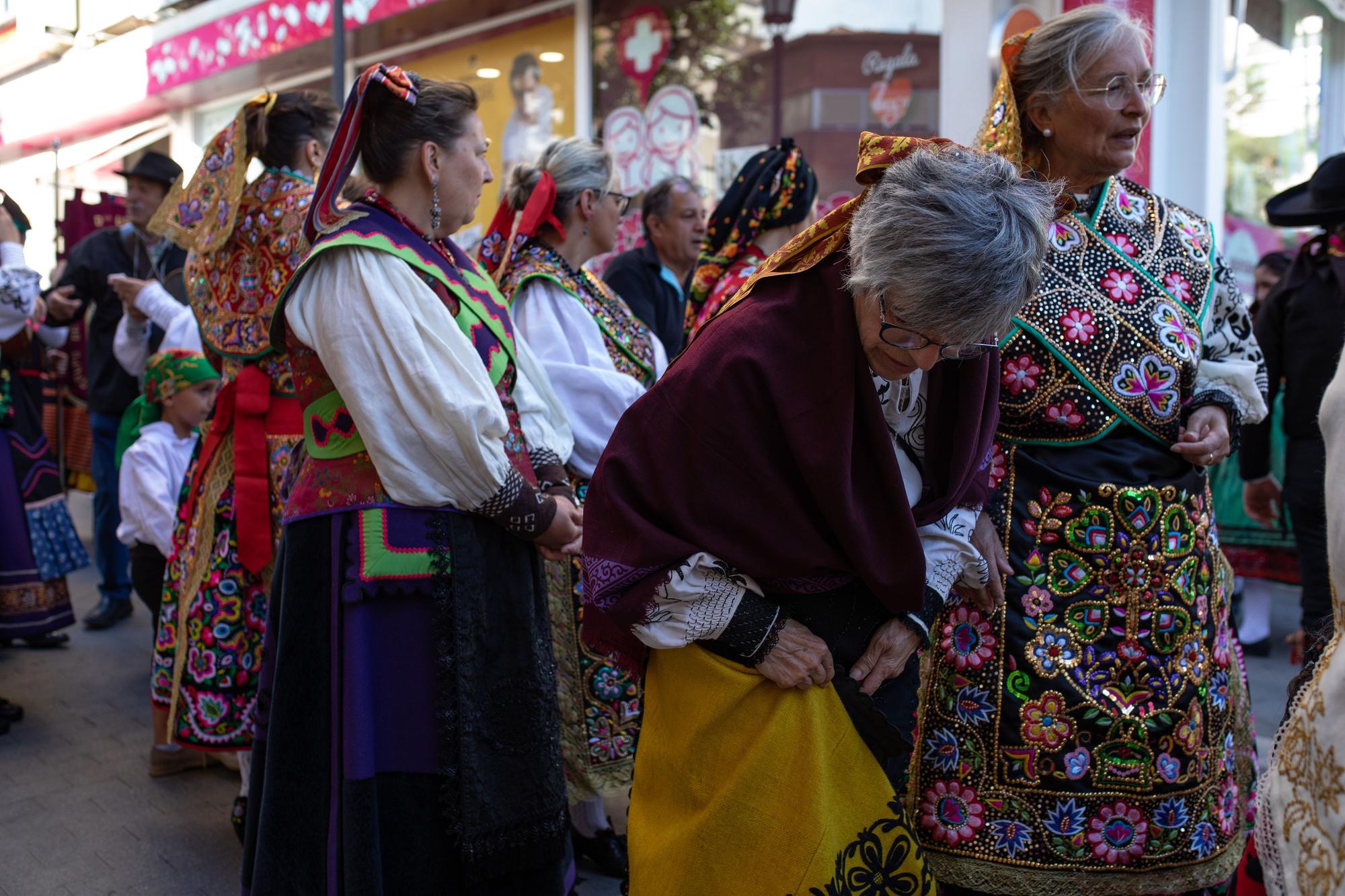 Desfile de indumentaria tradicional de Zamora