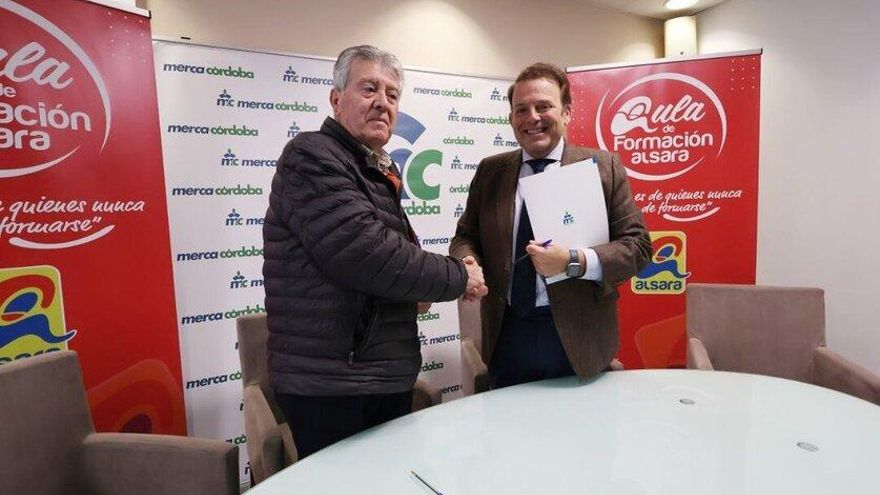 Mercacórdoba y Alsara firman un convenio para la cesión de espacios para formación