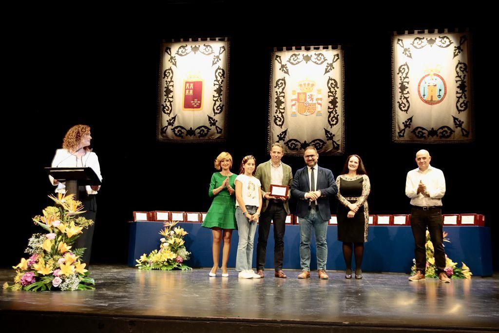 Entrega de distinciones al alumnado en Lorca