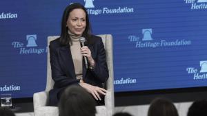 La opositora venezolana María Corina Machado.