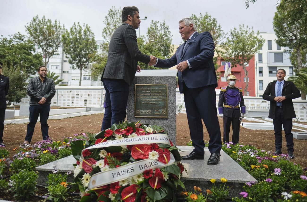 Acto en recuerdo de las víctimas del accidente de Los Rodeos