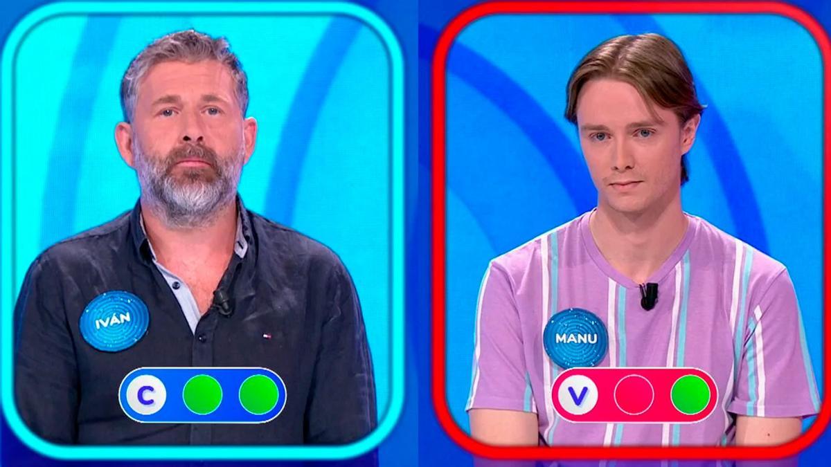 Iván se convierte en nuevo concursante de Pasapalabra tras la derrota de Manu: eliminado por falta de "vanidad"