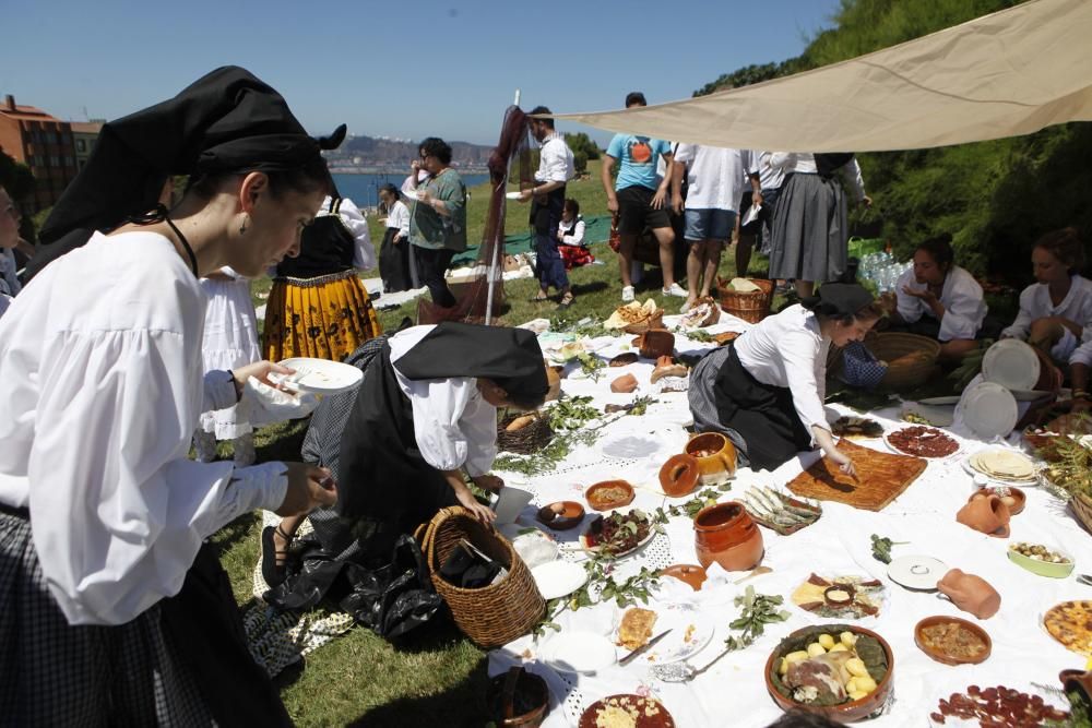 Día de Asturias en el cerro de Santa Catalina