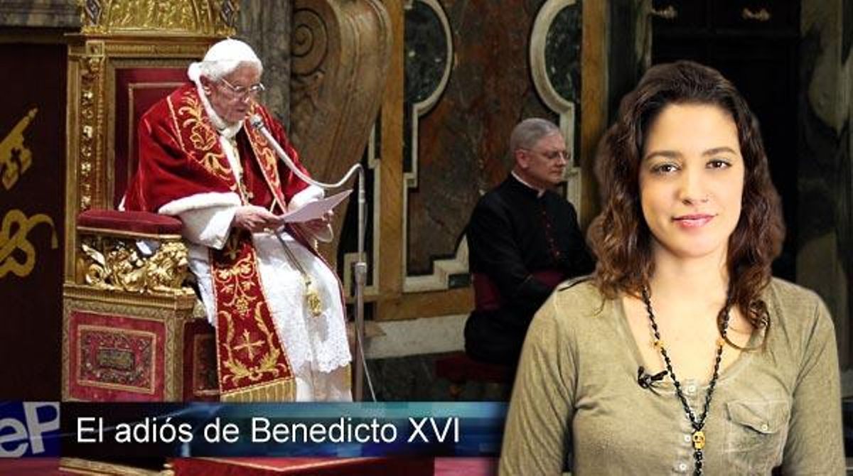L’adéu de Benet XVI, a ’El informativo’.