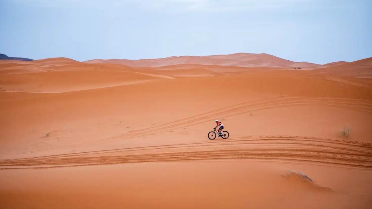 Pilar Fernández, reina de la Titan Desert