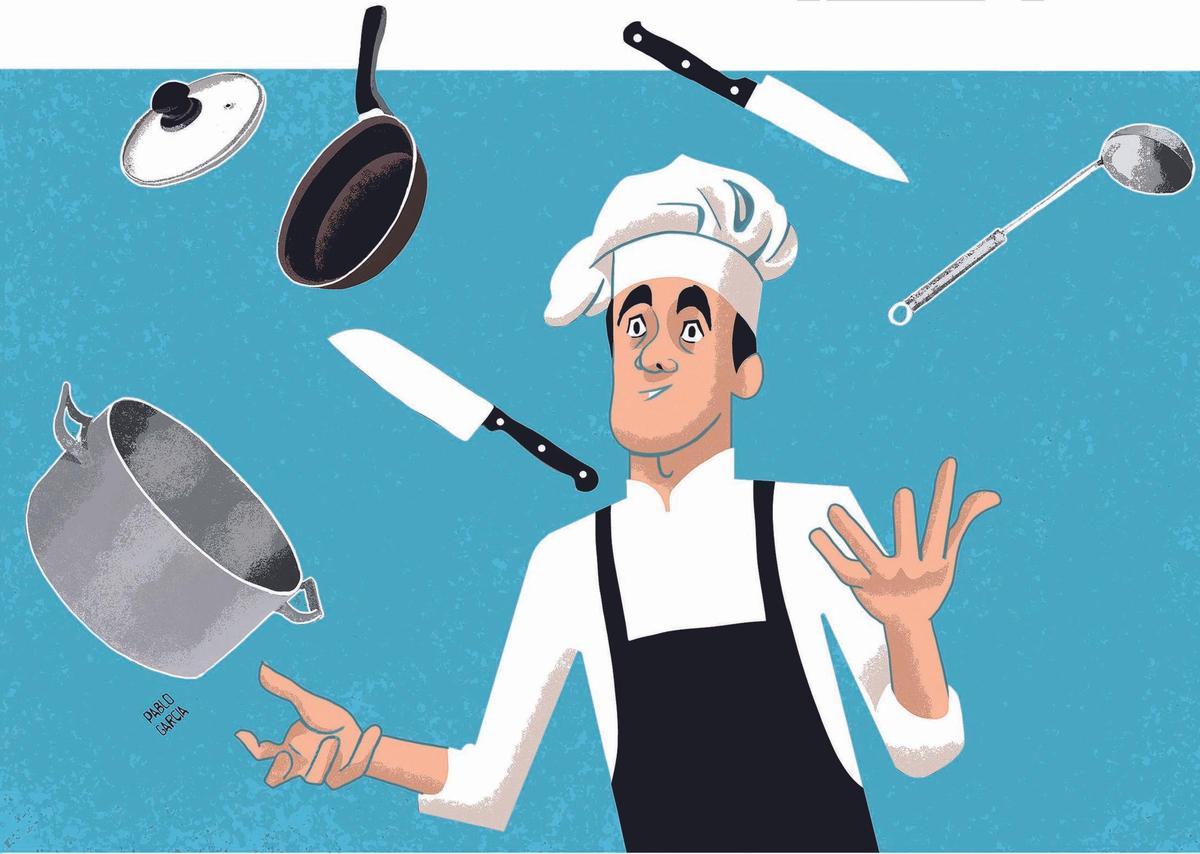 Un cocinero.