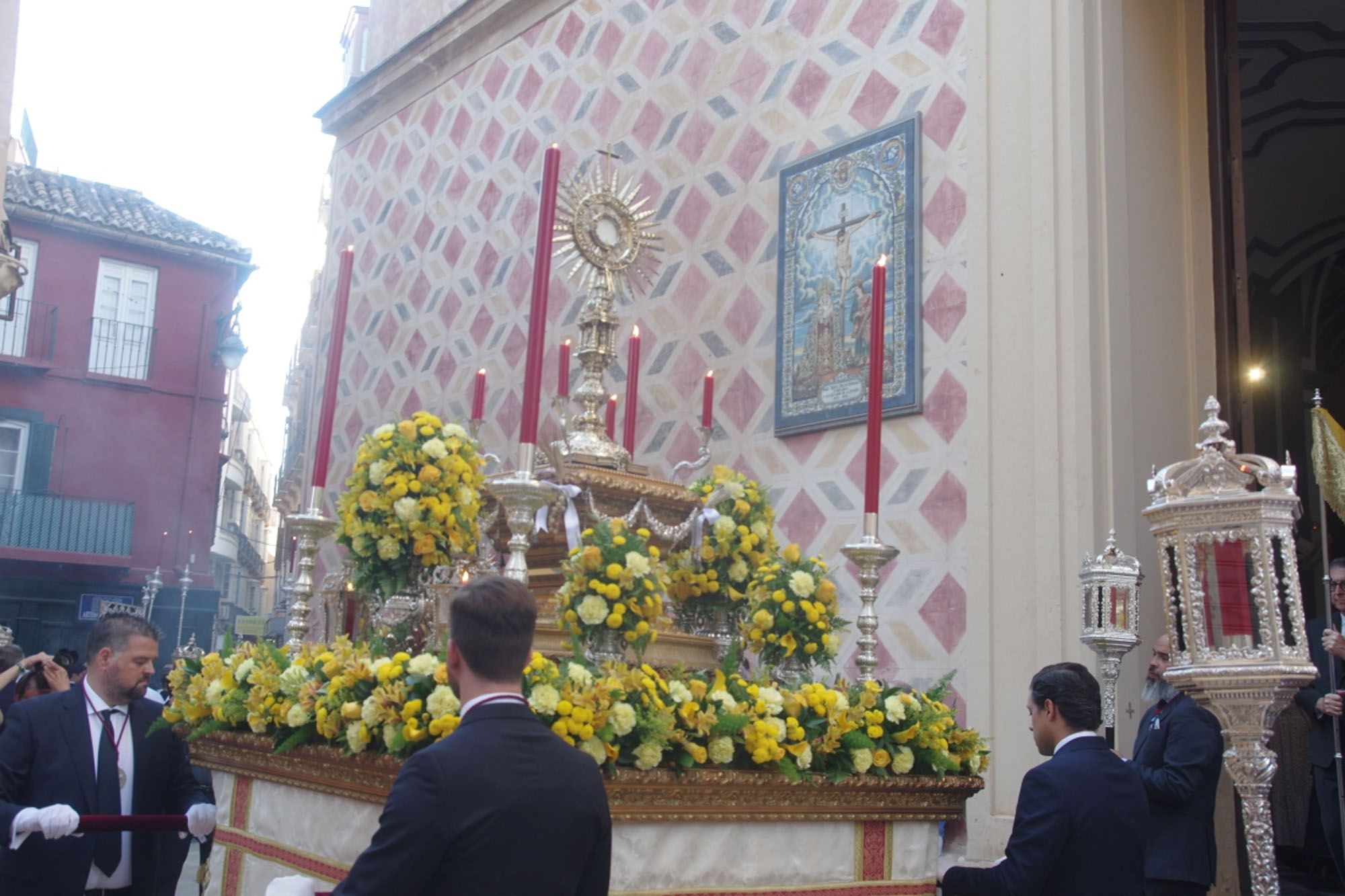 La procesión de la Octava del Corpus de Dolores de San Juan, en imágenes