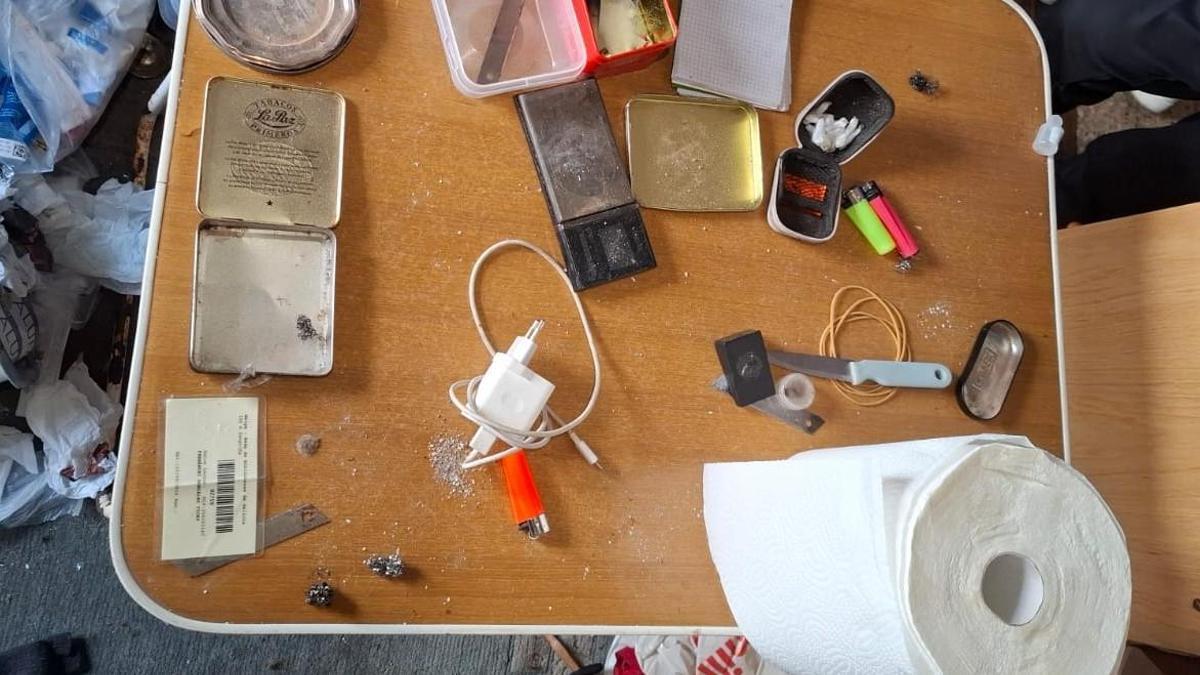 Detenidos dos vecinos de A Guarda por vender cocaína y heroína en una vivienda