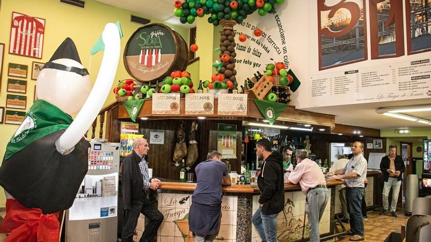 Gijón se casa con la sidra