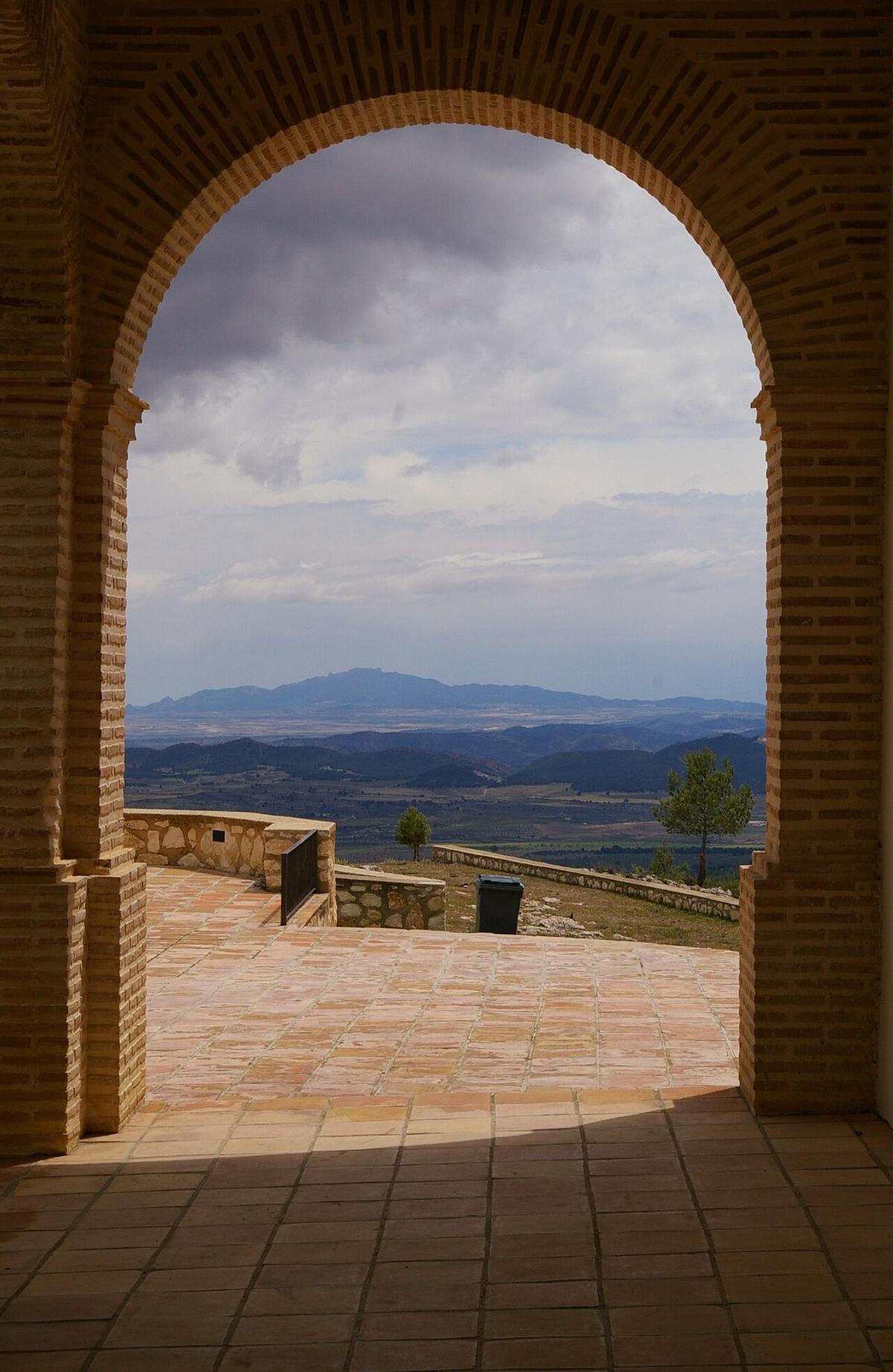 Vista desde la Casa de Cristo, en Moratalla.