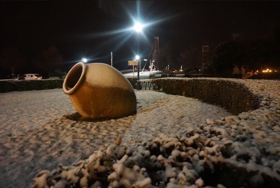 Nieve sobre Utiel y Requena